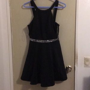 Short black dress